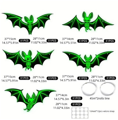 Glow in the dark bats