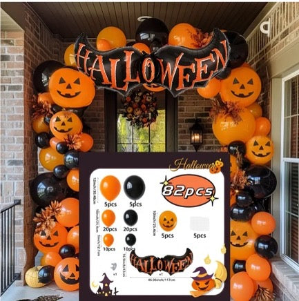 Halloween Balloon Arch
