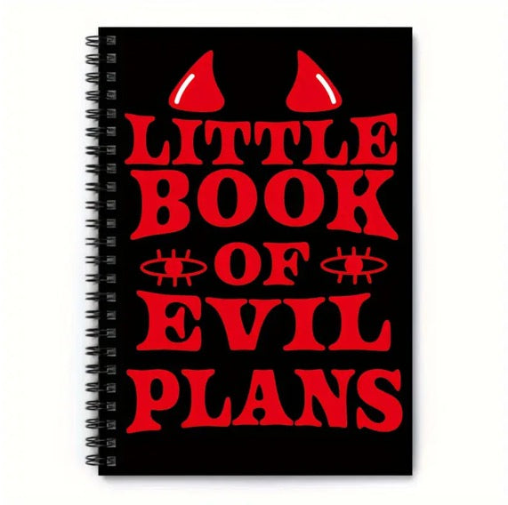 Funny Halloween Spiral Notebook