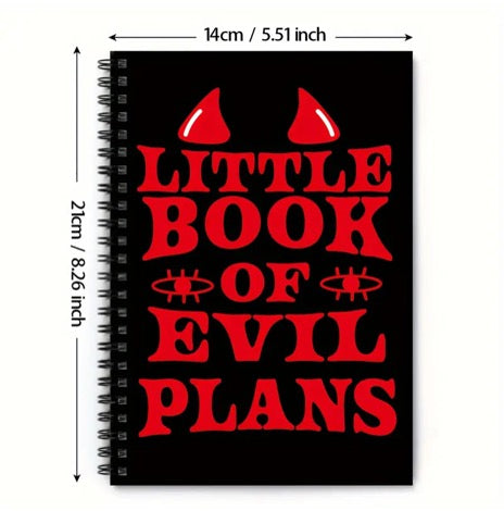 Funny Halloween Spiral Notebook