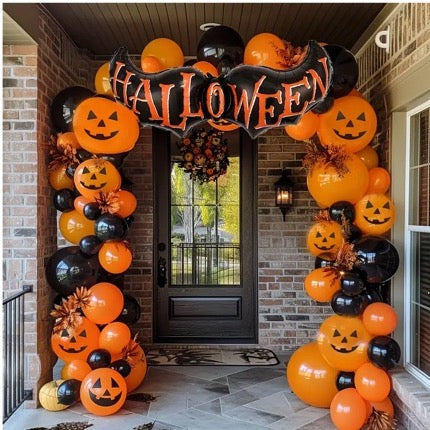 Halloween Balloon Arch