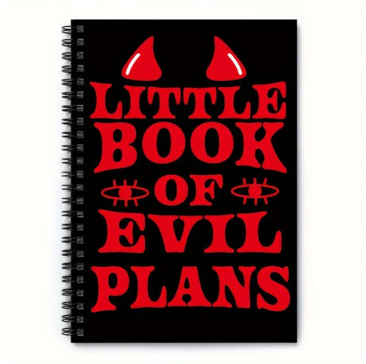 Funny Halloween Spiral Notebook