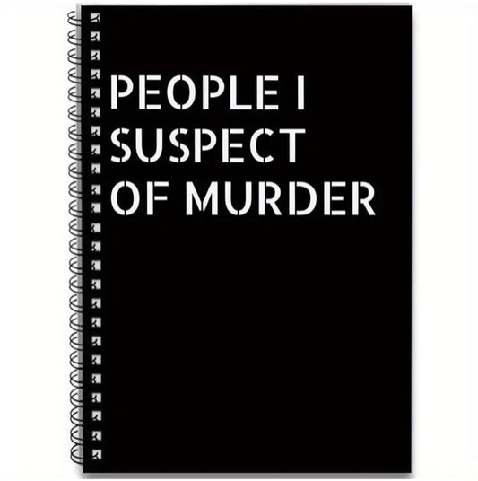 Funny Halloween Spiral Notebook